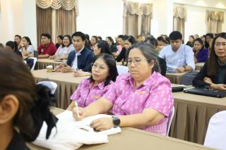 101. พิธีเปิดกิจกรรมการอบรมเชิงปฏิบัติการการออกแบบนวัตกรรมสู่การวิจัยในชั้นเรียน